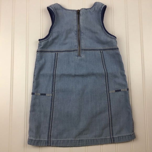 GAP Cotton Chambray Dress w Detailing - Darling! - Picture 2 of 6